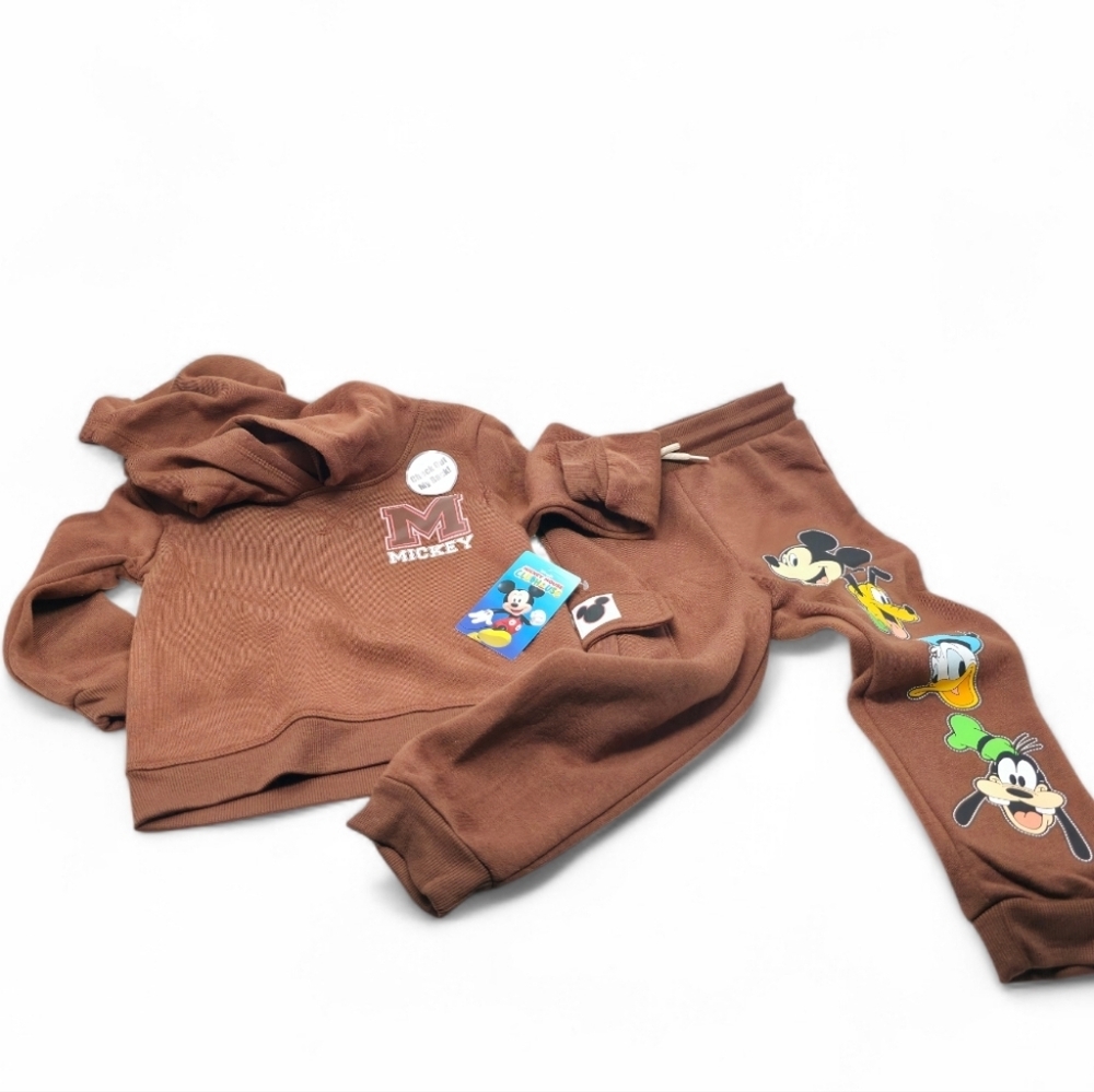 NWT Disney Mickey Mouse Clubhouse Brown -size 3T